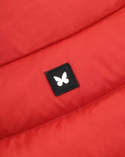 Weekend by Maxmara Red Quilted Short Style Down Jacket