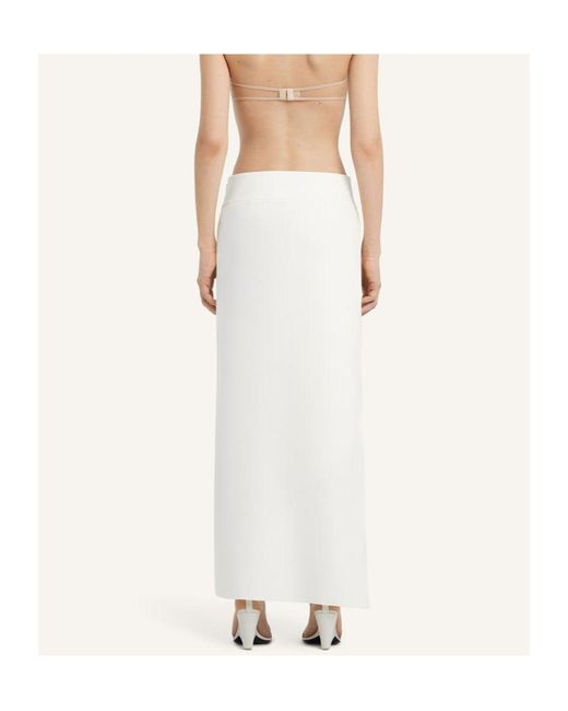 Courreges White Infinity Skirt