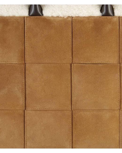 Bottega Veneta Brown Small Arco Tote Bag With Strap for men