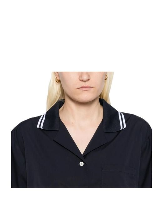Sporty & Rich Blue Src Cotton Shirt