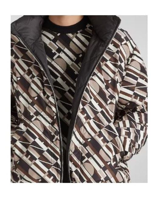 Fendi Black Logo Jacquard Crewneck Jumper for men