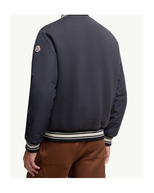 Moncler Blue Vennes Reversible Jacket for men