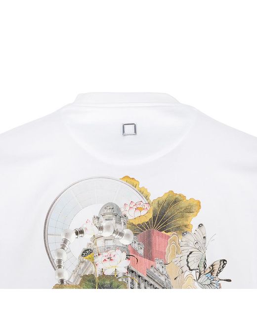 Wooyoungmi White Short Sleeve T Shirt for men