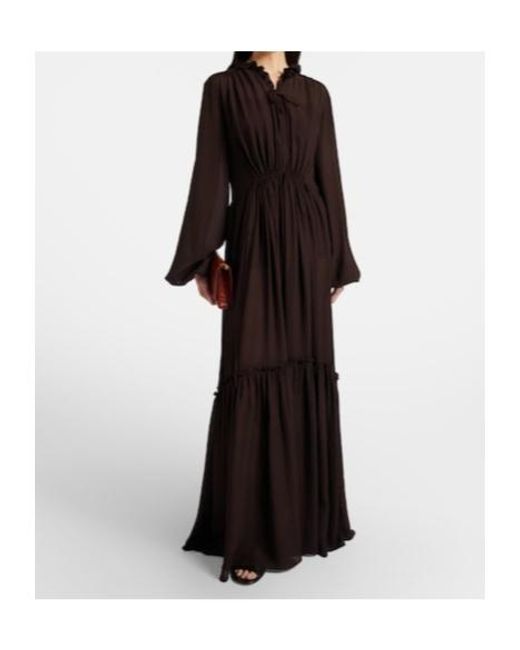 Joseph Black Lotus Maxi Dress