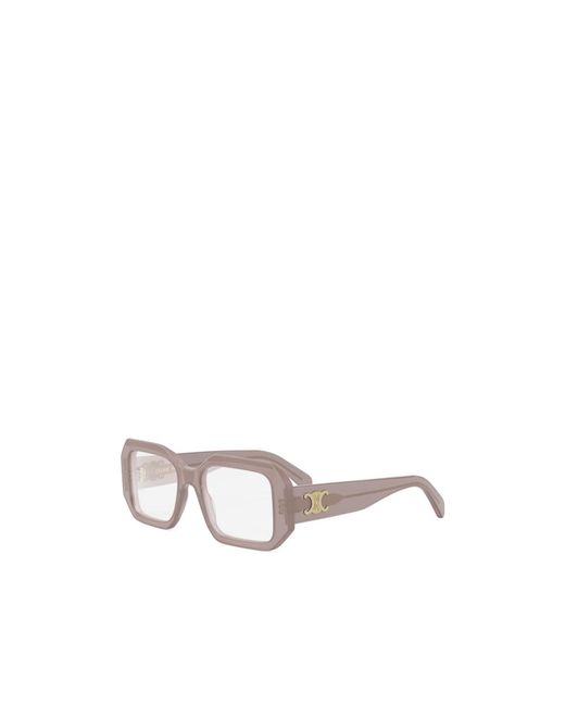 Céline White Full Frame Plain Mirror