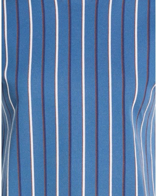 Marni Blue Striped Knitted Top