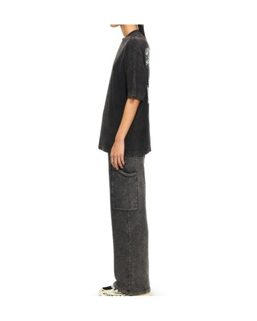 Off-White c/o Virgil Abloh Black Paint-Splatter Arrow T-Shirt