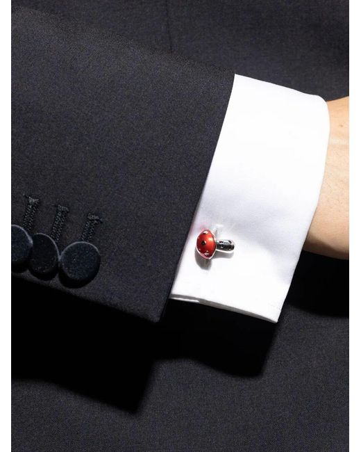 Paul Smith White Toadstool Cufflinks for men