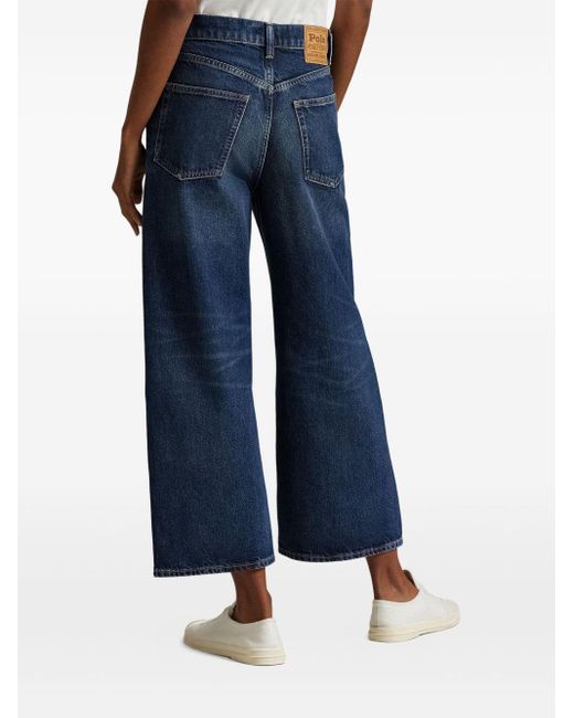 Polo Ralph Lauren Blue High-Rise Jeans