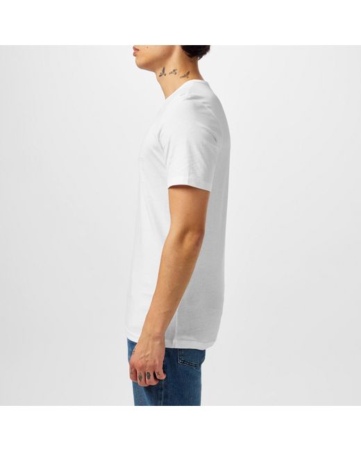 Boss White Neck T-Shirts for men