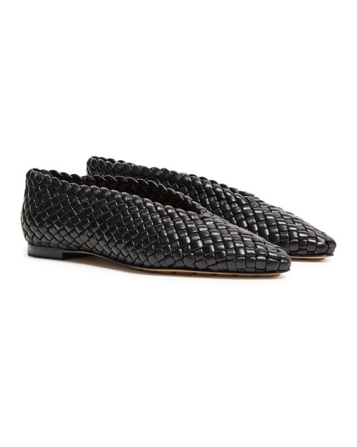 Bottega Veneta Black Sofia Ballet Flats