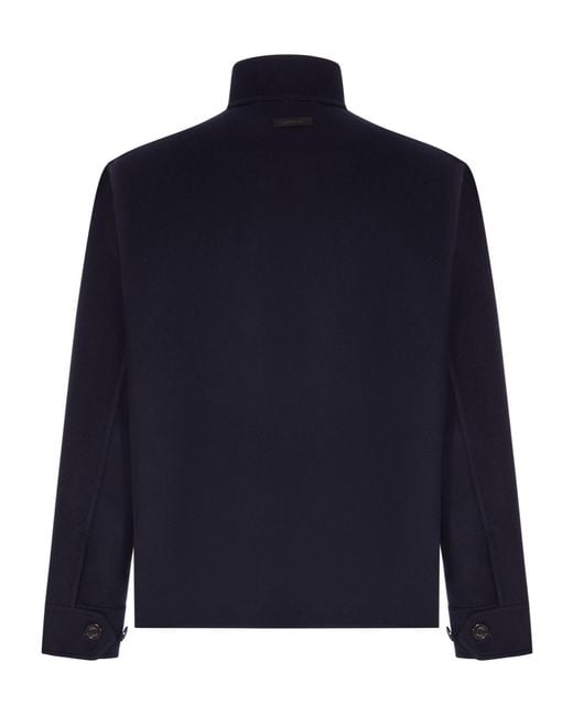 Lardini Blue Long-Sleeve Jacket for men