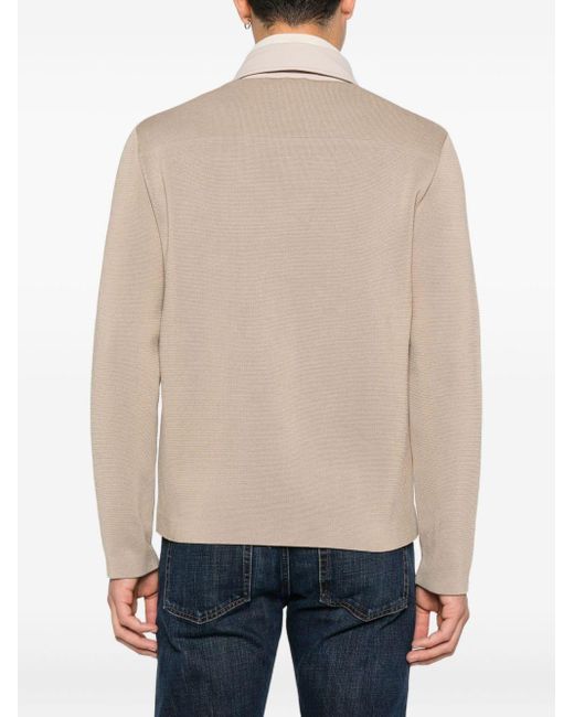 Herno Natural Pocket Panelled Jacket for men
