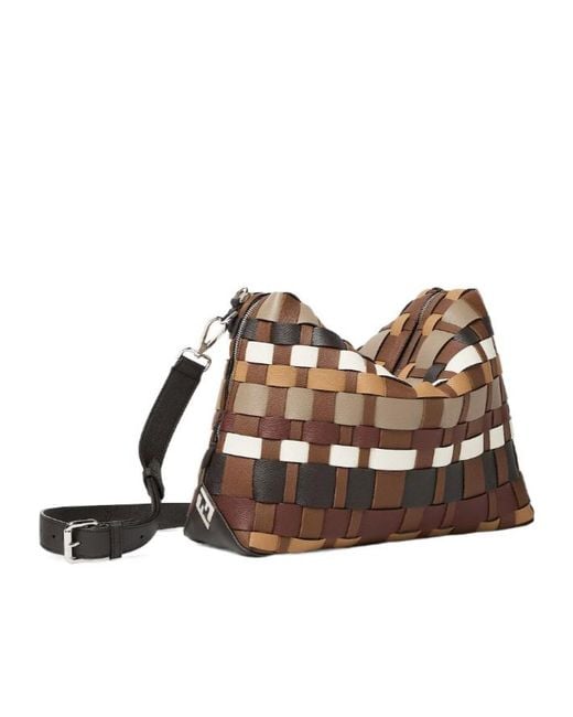 Fendi White Lui Large Tote Bag for men