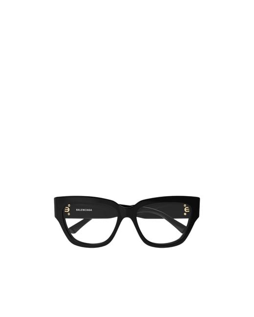 Balenciaga White Eyewear Rectangular Frame Glasses