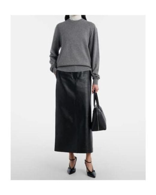 Totême  Gray Cashmere Sweater