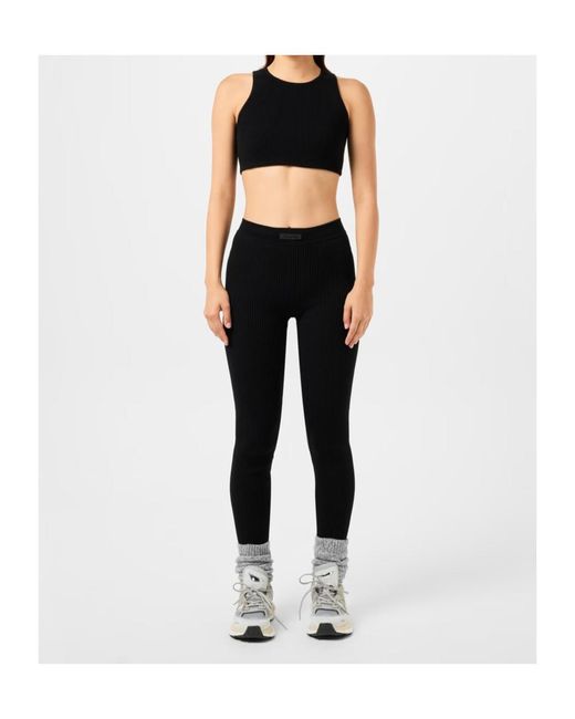 Fear Of God Black Ribbed-Knit Sports Vest