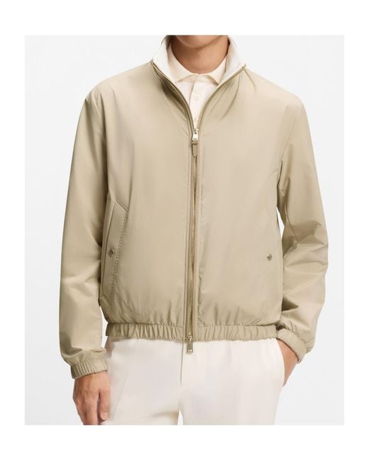 Boss Natural Boss Reversible Zip-Up Jacket for men