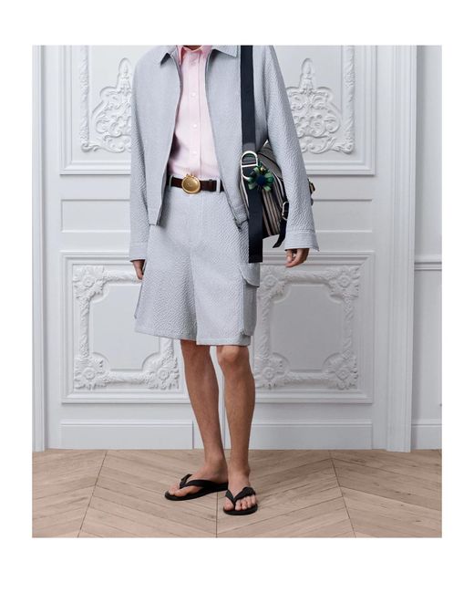 Dior Blue Iviera Zipped Jacket for men