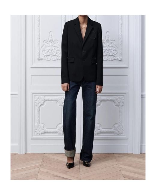 Dior Black Médaillon Blazer