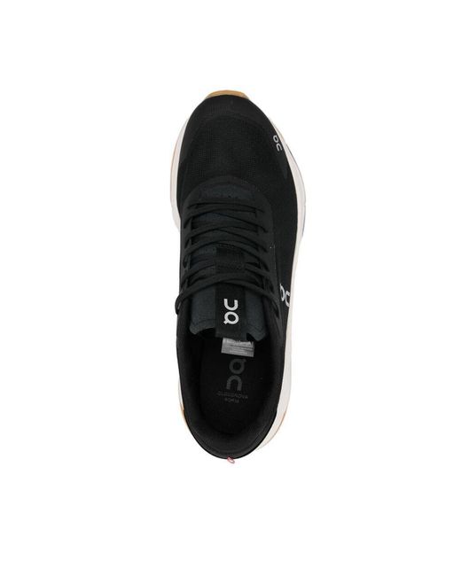 On Shoes Black Cloudnova Form 2 Lace-Up Sneakers for men