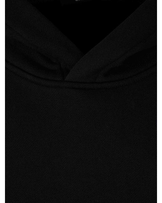 Jacquemus Black Long-Sleeved Hoodie for men
