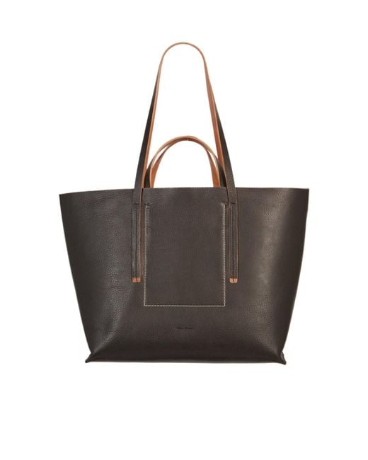 Rick Owens Brown Rectangular Tote Bag for men