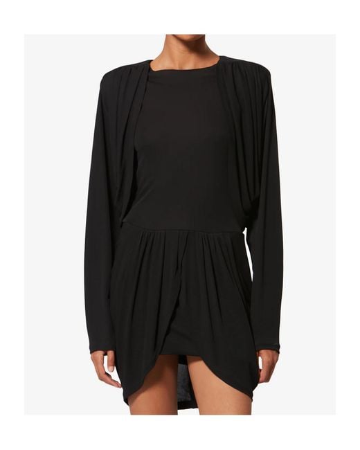 Isabel Marant Black Niamae Short Dress