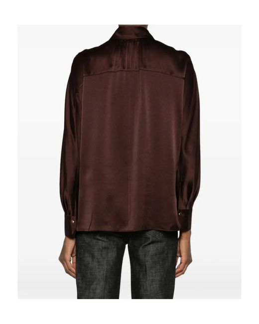 Vince Red Long-Sleeve Shirt