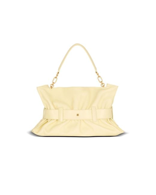 Balmain Metallic Medium Anthem Bag