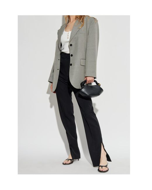 Anine Bing Gray Sara Blazer
