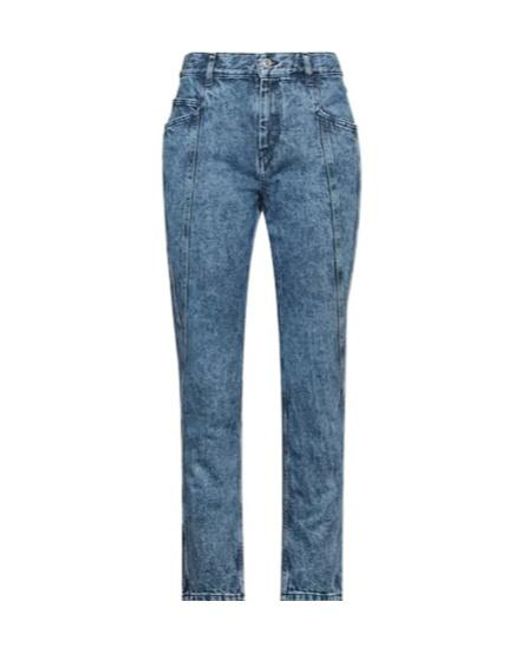 Isabel Marant Blue Denim Trousers