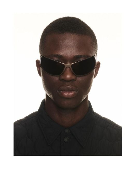 Off-White c/o Virgil Abloh Multicolor Luna Wraparound Frame Sunglasses for men