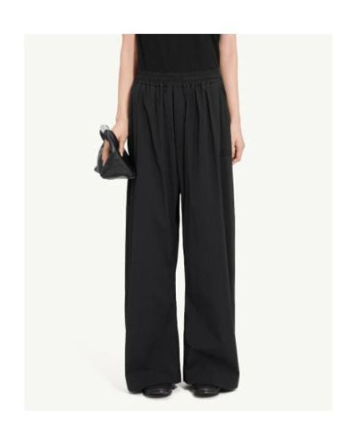 MM6 by Maison Margiela Blue Logo-Embroidered Drawstring Trousers