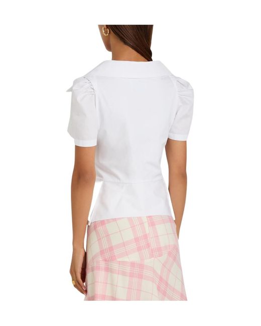 Vivienne Westwood White Monday Tailored Cotton-Poplin Shirt