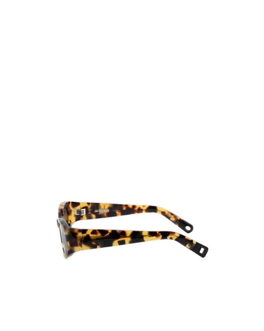 Jacquemus White Oval Frame Sunglasses for men