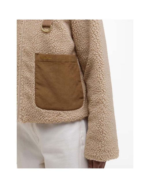 Barbour Natural Corduroy-Collar Jacket