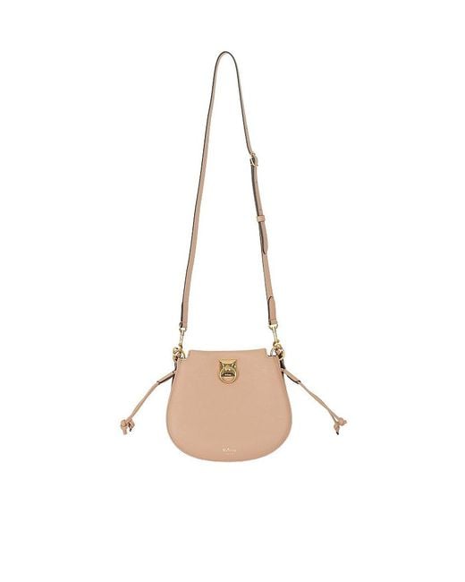 Mulberry Natural Iris Leather Satchel Bag