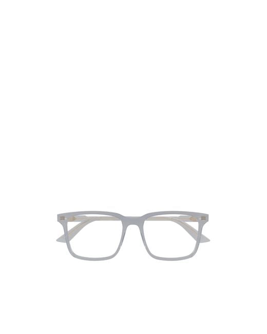 Gucci White Eyewear Gg1120O Rectangular Glasses And Frames for men