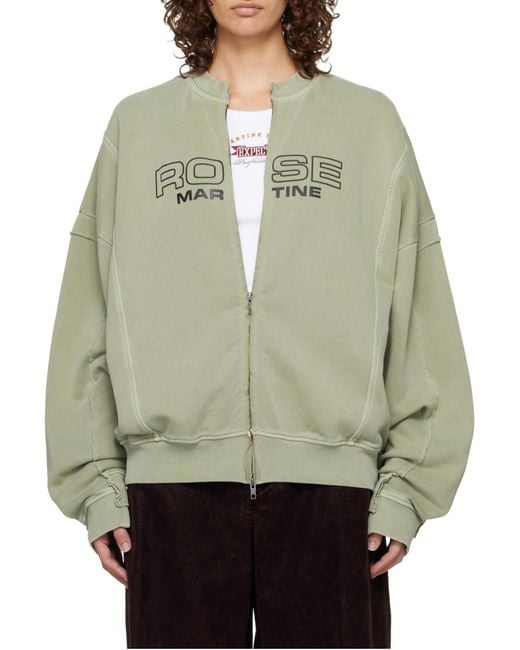 Martine Rose Green Long-Sleeved Jacket for men