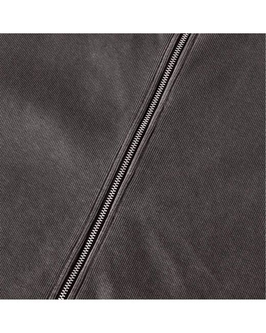 Our Legacy Gray Front Zip-Up Sweatshirt for men