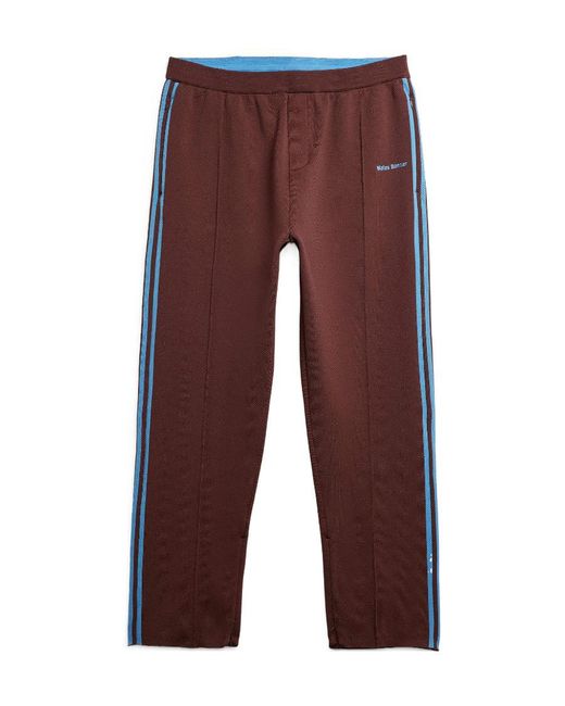 Adidas by Wales Bonner Purple Adidas By Wales Bonner Logo Detailed Panelled Pants for men