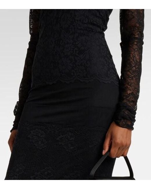 Blumarine Black Lace Gown