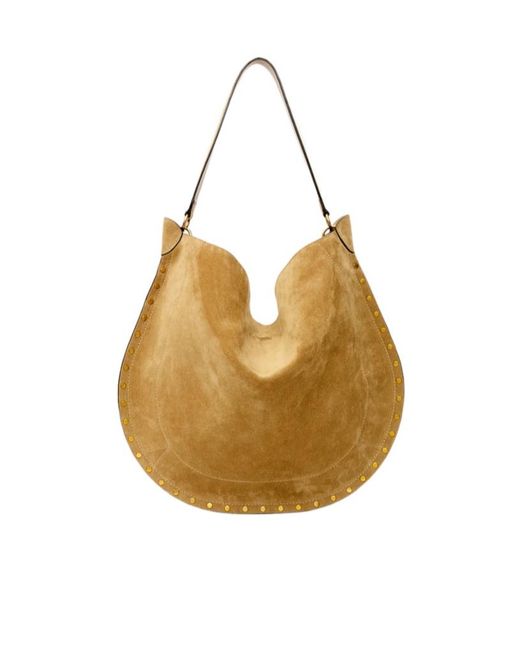 Isabel Marant Metallic Oskan Hobo Soft Bag