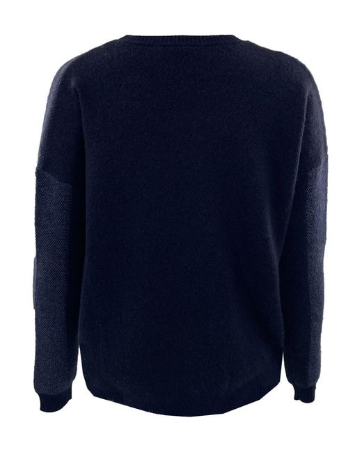 Weekend by Maxmara Blue Long-Sleeved Sweater