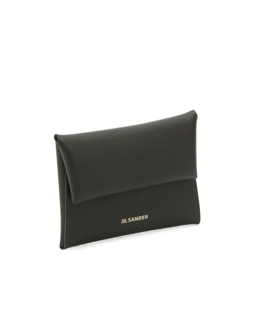 Jil Sander Black Coin Purse for men