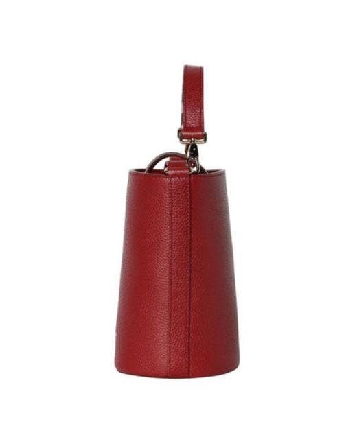 Burberry Red Single-Handle Shoulder Bag