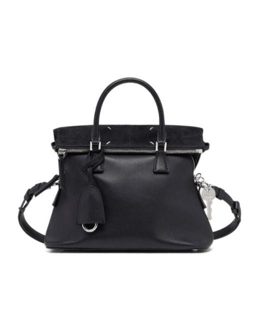 Maison Margiela Black 5Ac Soft Mini Tote Bag