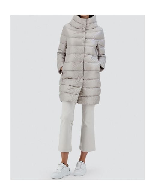 Herno Gray Dora Ultralight Down Jacket