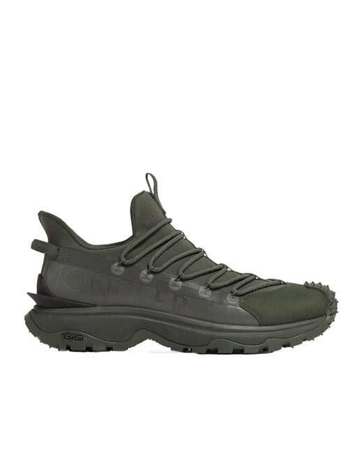 Moncler Green Trailgrip Lite 2 Low-Top Sneakers for men